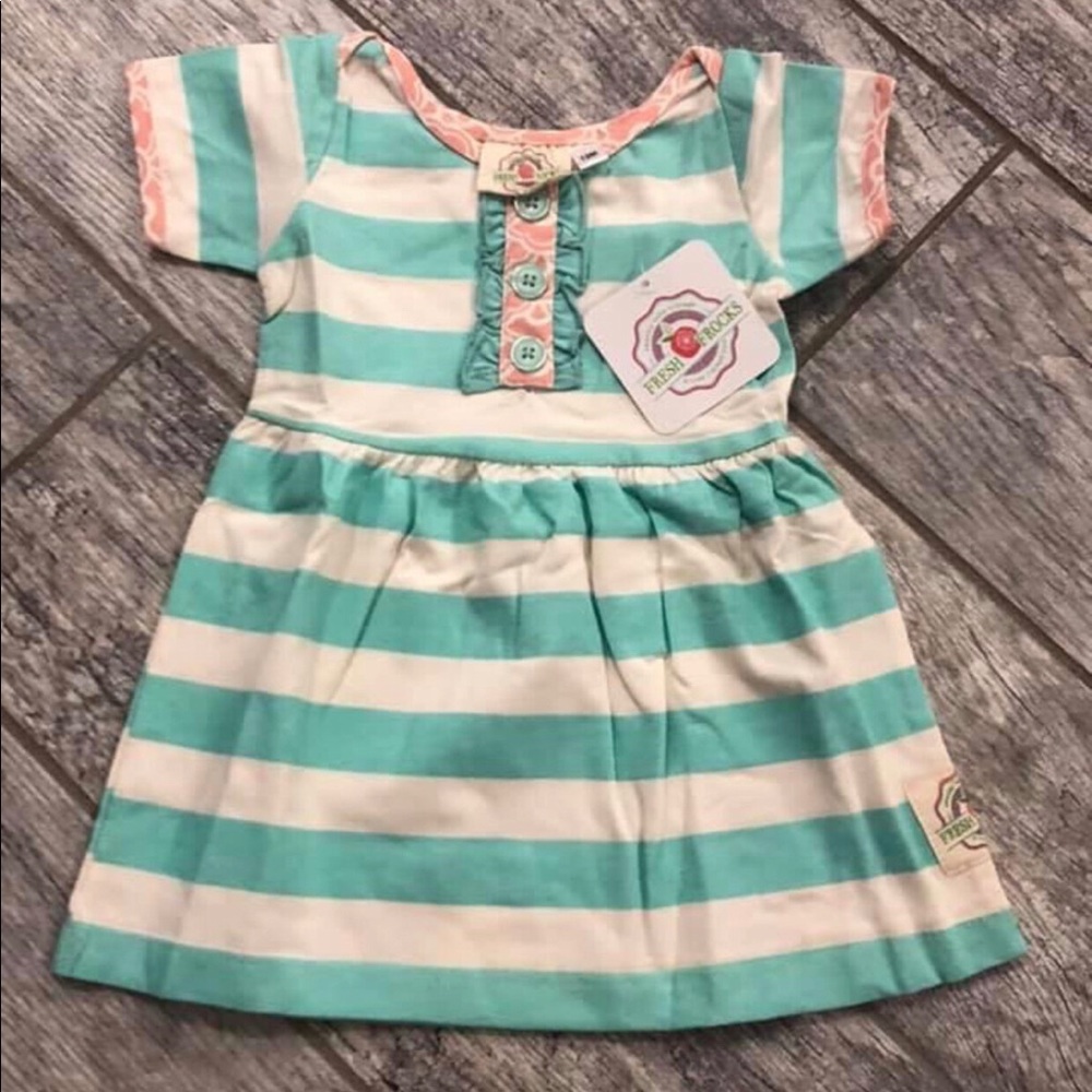 Salt Water Taffy Striped Dress